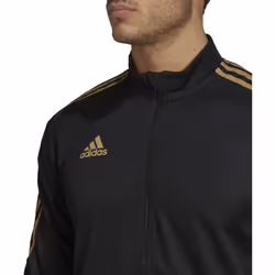 adidas Men's Tiro Track Jacket  Black/Gold  XX-Large