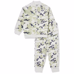 adidas Originals Unisex-Baby Camouflage Superstar Set Orbit Grey/Magic Lime/Shadow Navy 6 Months