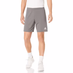 adidas Mens Entrada 22 Shorts Team grey Four Small