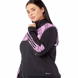 adidas Women's Tiro Track Jacket  Black/Pulse Lilac  Small