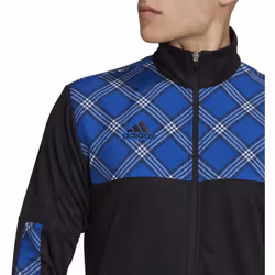 adidas Men's Standard Tiro Track Jacket  Black/Team Royal Blue  Small