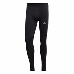 adidas Men's Techfit 3-Stripes Training Long Tights Black Small