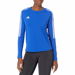 adidas Women's Hi Low Jersey Long Sleeve Team Royal Blue/White Mediu