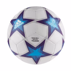 Unisex-Adult UCL Club Ball White/Pantone/Bright Cyan 3