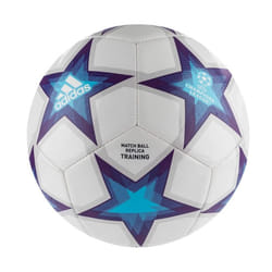 Unisex-Adult UCL Club Ball White/Pantone/Bright Cyan 3