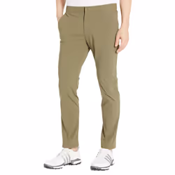 adidas Men's Ripstop Golf Pants Olive Strata Large
