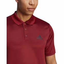 adidas Men's Designed 2 Move 3-Stripes Polo Shirt  Collegiate Burgundy
