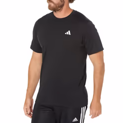 adidas Men's Essentials Feel Ready Training T-Shirt Black/White Smal