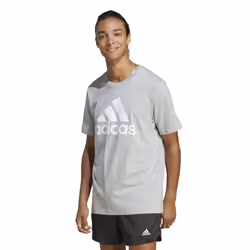 adidas Men's Size Essentials Single Jersey 3-Stripes T-Shirt Medium G