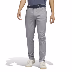 adidas Golf Men's Standard GO-To 5-Pocket Tapered FIT Golf Pants Grey