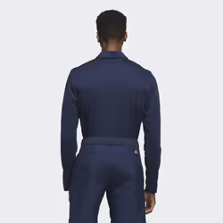 adidas Men's Long Sleeve Polo Shirt  Collegiate Navy  X-Large