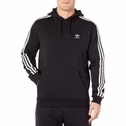 adidas Originals Men's Adicolor Classics 3-Stripes Hoodie Black Smal