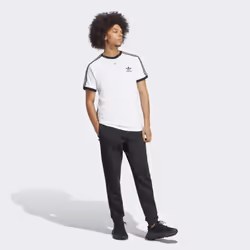 adidas Originals Men's Adicolor Classics 3-Stripes T-Shirt  White  X-L