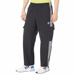adidas Originals Men's Adicolor Classics 3-Stripes Cargo Pants Black