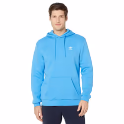 adidas Originals Men's Adicolor Essentials Trefoil Hoodie Pulse Blue