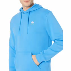 adidas Originals Men's Adicolor Essentials Trefoil Hoodie  Pulse Blue