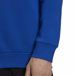 adidas Mens Essentials Big Logo Fleece Sweatshirt  Team Royal BlueWhite  Medium