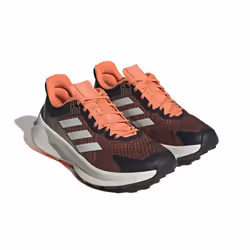 adidas Women's Terrex Soulstride Flow Sneaker  Black/Crystal White/Imp