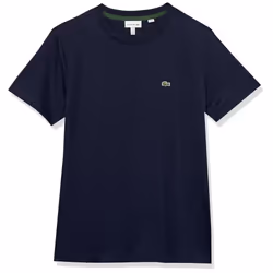Lacoste Short Sleeve Crew Neck Classic Cotton T-Shirt  Marine  8 Years