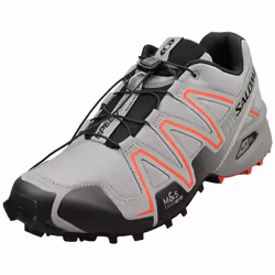Salomon Speedcross 3 Reflect Unisex Running Trainers in Grey Red - 8