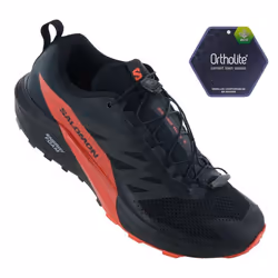 Salomon Sense Ride 5 - Herren Trail-running Schuhe Laufschuhe Schwarz 472143 Original - black, EU 43 1/3 UK 9