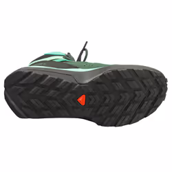 Salomon Odyssey Elmt Mid Gore-tex Mens Walking Trainers in Green Black - 9