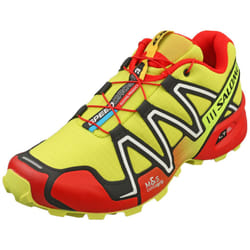 Salomon Speedcross 3 Unisex Running Trainers in Yellow Red - 7