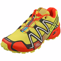 Salomon Speedcross 3 Unisex Running Trainers in Yellow Red - 6.5 UK