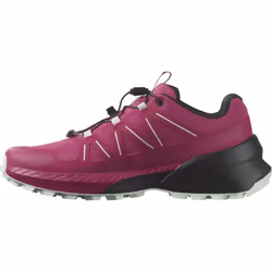 Salomon Women's SPEEDCROSS PEAK Trail Running Shoes for Women, Vivacious / Black / Clearly Aqua,6.5