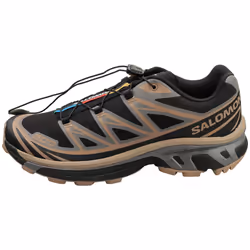 Salomon Xt-6 Unisex Fashion Trainers in Black Portabella - 9.5