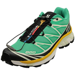 Salomon Xt-6 Unisex Fashion Trainers in Green Black - 10.5