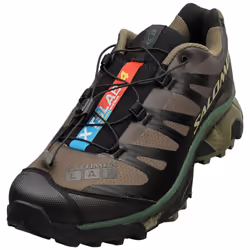 Salomon Xt-4 Og Unisex Fashion Trainers in Olive Night - 9.5