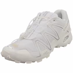 Salomon Speedcross 3 Unisex Fashion Trainers in White Silver - 8.5