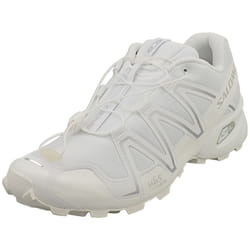 Salomon Speedcross 3 Unisex Fashion Trainers in White Silver - 8.5