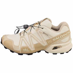 Salomon Speedcross 3 Gore-tex Unisex Fashion Trainers in Vanilla Ice White - 9