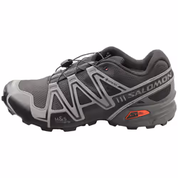 Salomon Speedcross 3 Gore-tex Mens Fashion Trainers in Black Grey - 10