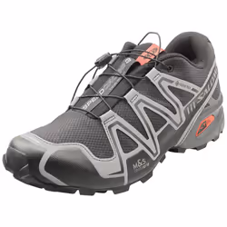Salomon Speedcross 3 Gore-tex Mens Fashion Trainers in Black Grey - 8