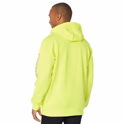 Carhartt Mens Loose Fit Midweight Logo Sleeve Graphic Sweatshirt  Brite Lime