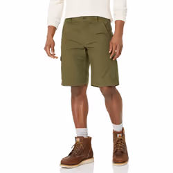 Carhartt mens Rugged Flex Relaxed Fit Ripstop Cargo Work Utility Short