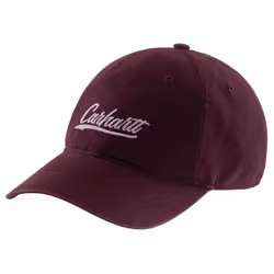 Carhartt womens Canvas Script Graphic Baseball Cap Blackberry One Size US