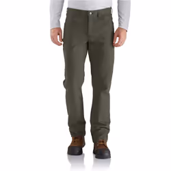 Carhartt Men's Rugged Flex Relaxed Fit Canvas 5-Pocket Work Pant Moss 34W x 30L