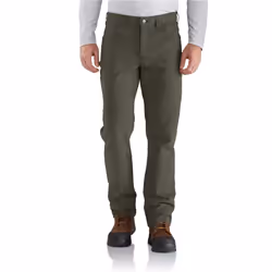 Carhartt Men's Rugged Flex Relaxed Fit Canvas 5-Pocket Work Pant Moss 34W x 36L