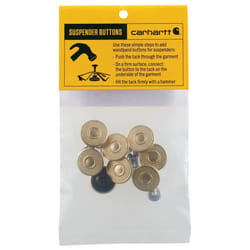 Carhartt Button Kit  3X  Brass