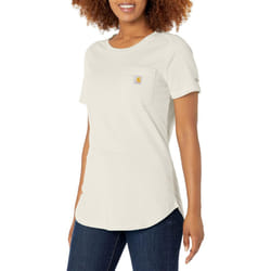 Carhartt Women's Force Relaxed Fit Midweight Pocket T-Shirt  Malt  X-S
