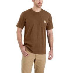Carhartt Men's Relaxed Fit Heavyweight Short-Sleeve Pocket T-Shirt  Oi