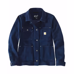 Carhartt Women's Rugged Flex Relaxed Fit Denim Jacket  Basin  Medium