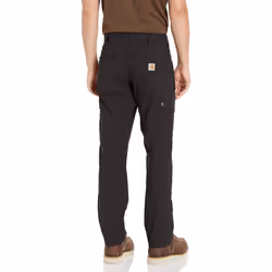 Carhartt Men's Rugged Flex Relaxed Fit Ripstop Cargo Work Pant  Black  44 x 30