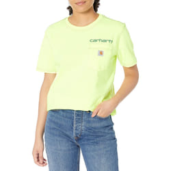 Carhartt womens Short-sleeve T-shirt Loose Fit Heavyweight Short Sleev