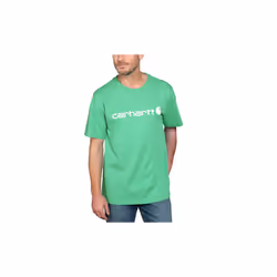 Carhartt Core Logo T-Shirt Malachite - XL