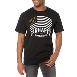 Carhartt Men's Relaxed Fit Midweight Short-Sleeve Flag Graphic T-Shirt